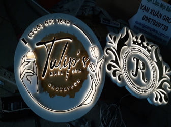 Mẫu Hộp Đèn Mica Chữ Nổi Đẹp Năm 2026
