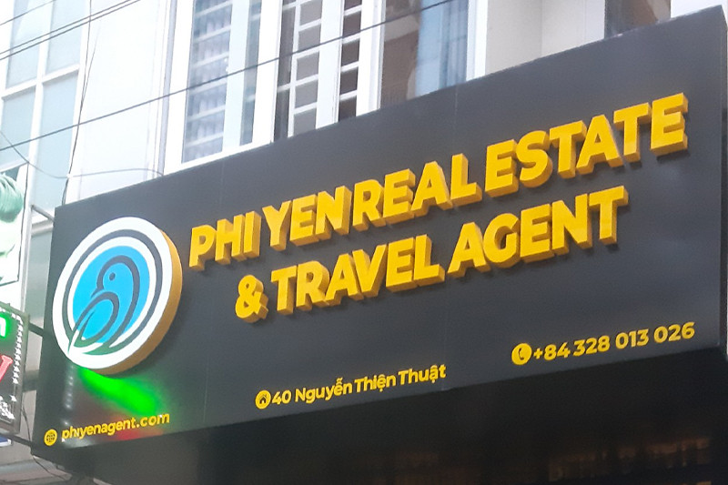 Thiết Kế Biển Hiệu Mica Chữ Nổi