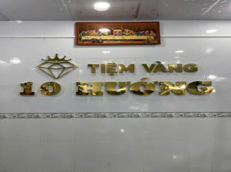 Thi Công Bảng Hiệu Chữ Inox Vàng Gương Đẹp