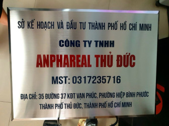 Bảng Hiệu Quảng Cáo Inox