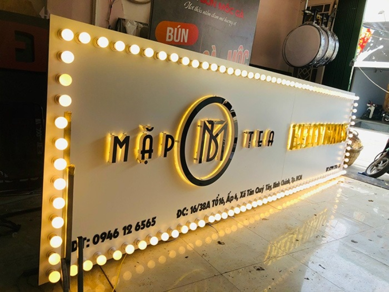Thiết Kế Bảng Hiệu Hộp Đèn LED Đẹp
