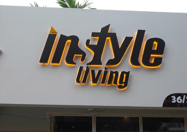 Bảng Hiệu Chữ Nổi Hắt Sáng Chân Đẹp, Hiện Đại, Nổi Bật Ban Đêm