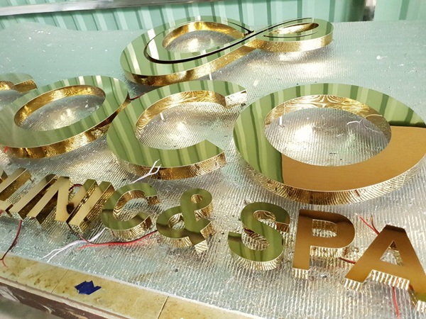 Gia Công Chữ Inox Vàng Sang Trọng, Bền Đẹp