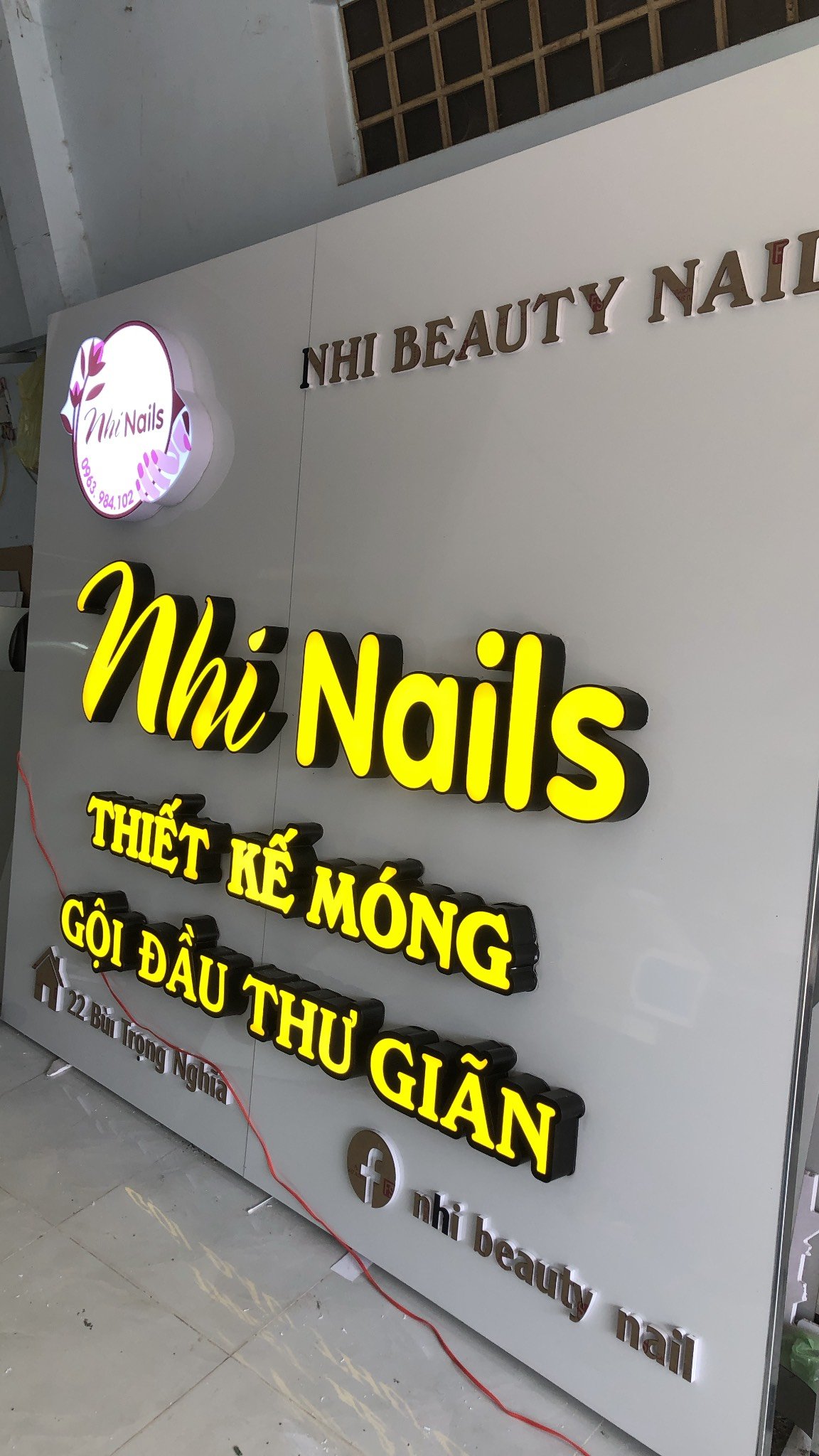 Biển Hiệu Alu Chữ Nổi Mica