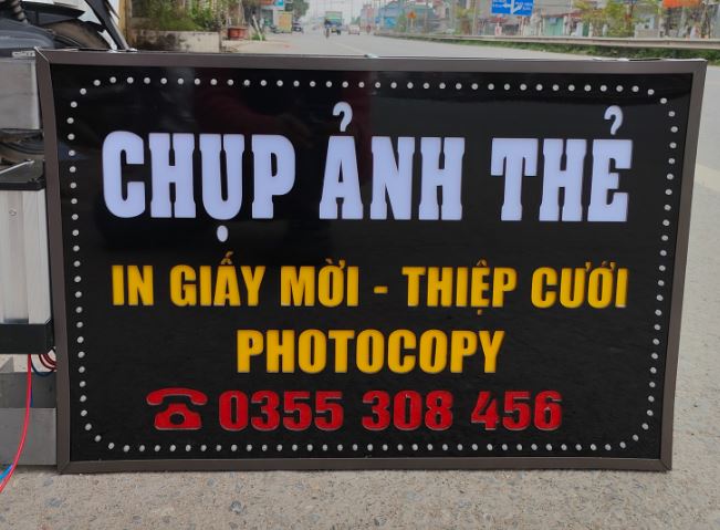 Thi Công Bảng Hiệu LED Vẫy Đẹp