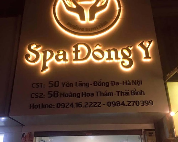 Mẫu Bảng Hiệu Chữ Nổi Đèn LED Đẹp