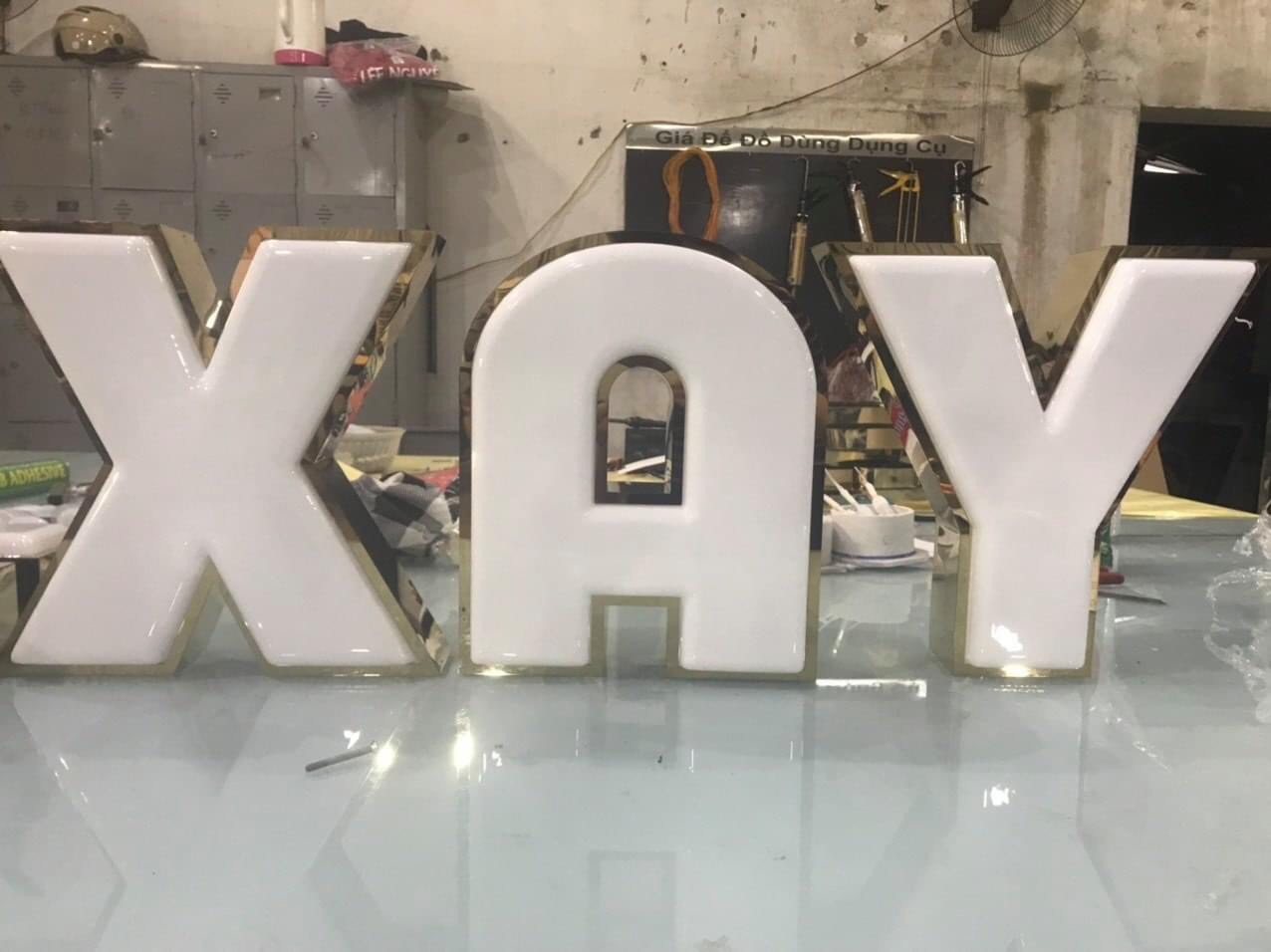 Thiết Kế Biển Chữ Nổi Inox Đẹp