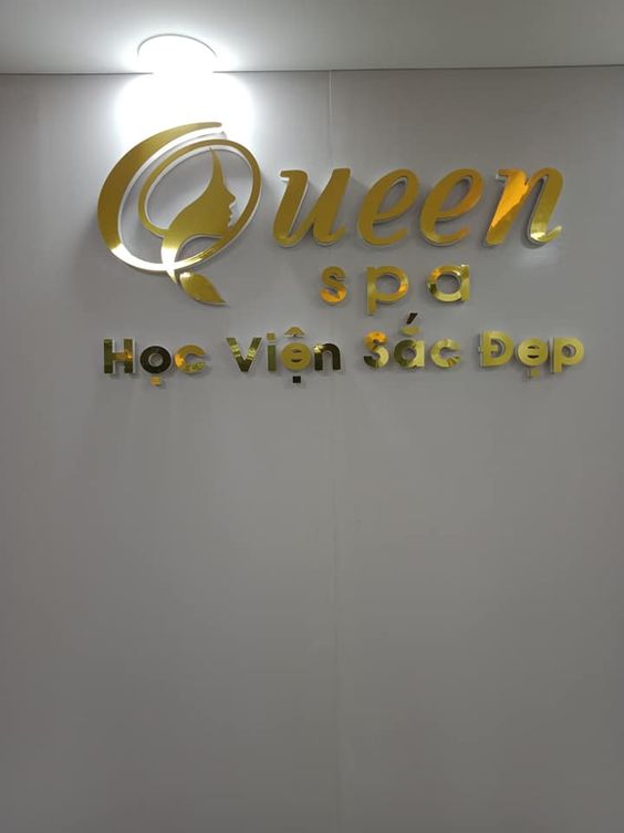 Thiết Kế Chữ Nổi Inox Vàng