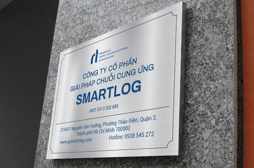 Thi Công Bảng Hiệu Công Ty Inox Đẹp