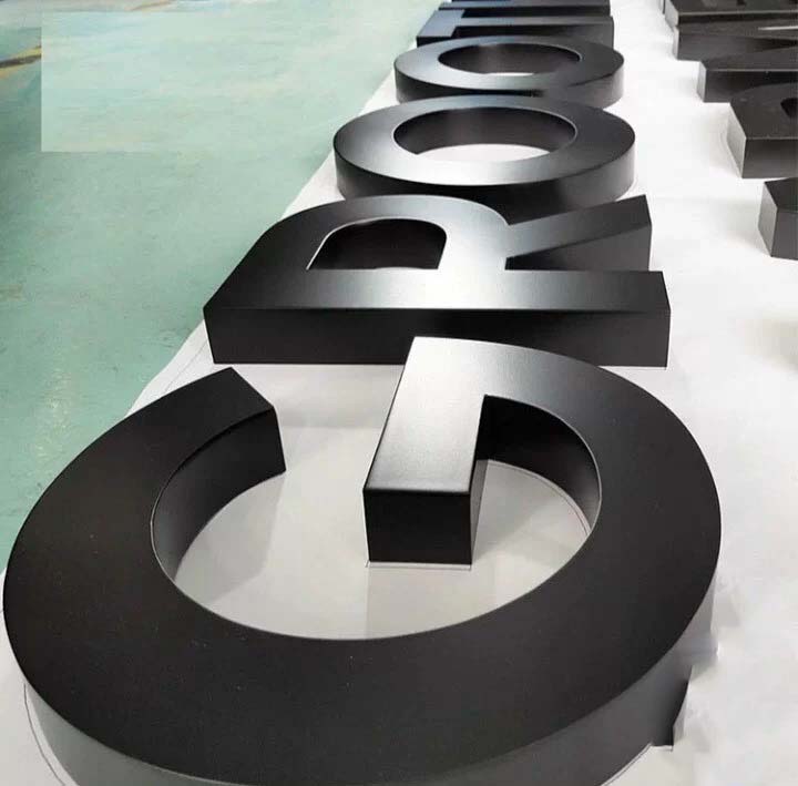 Mẫu Bảng Hiệu Chữ Nổi Inox Đẹp