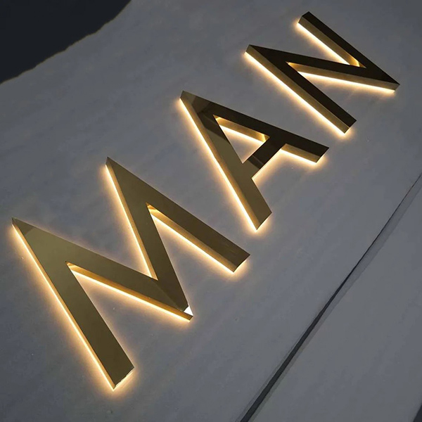 Mẫu Chữ Nổi Inox Vàng Năm 2026