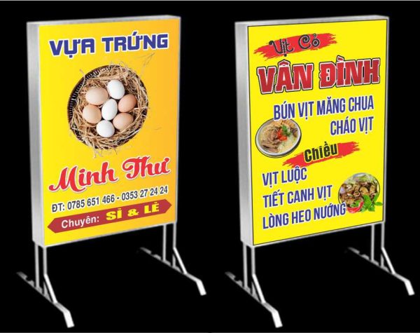 Thiết Kế Bảng Quảng Cáo Hộp Đèn Đẹp