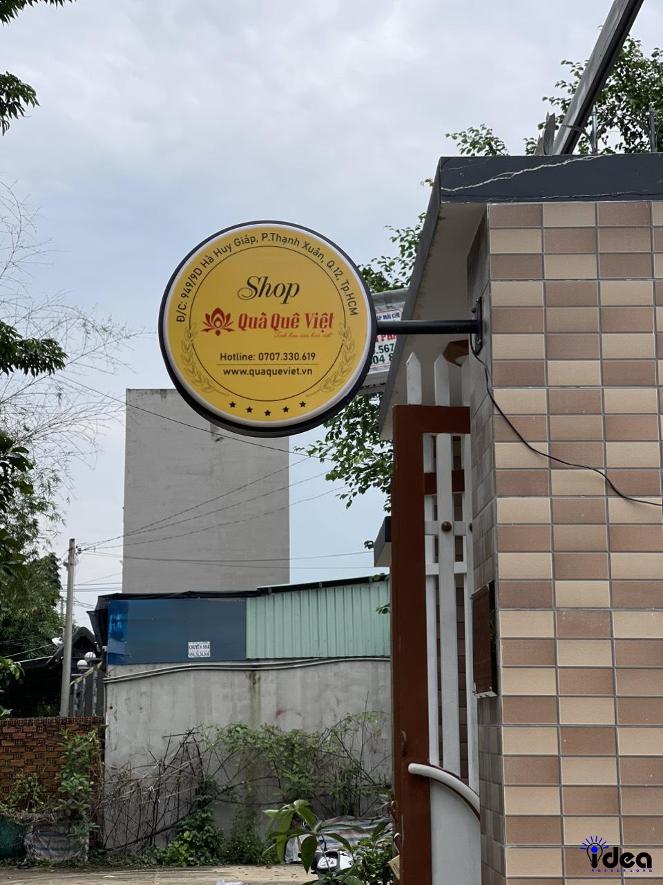 Mẫu Bảng Hiệu Hộp Đèn Hút Nổi Đẹp Năm 2026