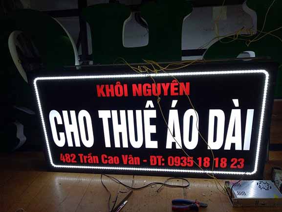 Thi Công Bảng Hiệu Hộp Đèn LED Đẹp, Bền, Giá Hợp Lý