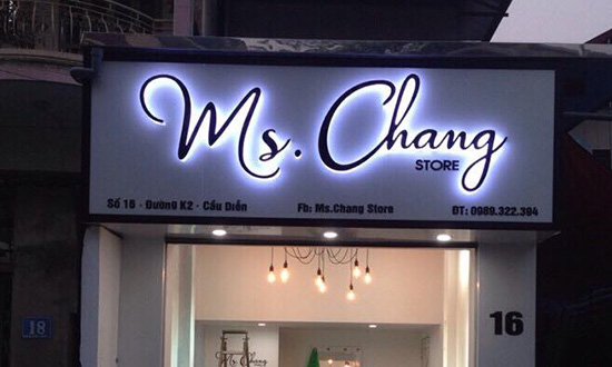 Làm Bảng Hiệu Hộp Đèn Mica Đẹp