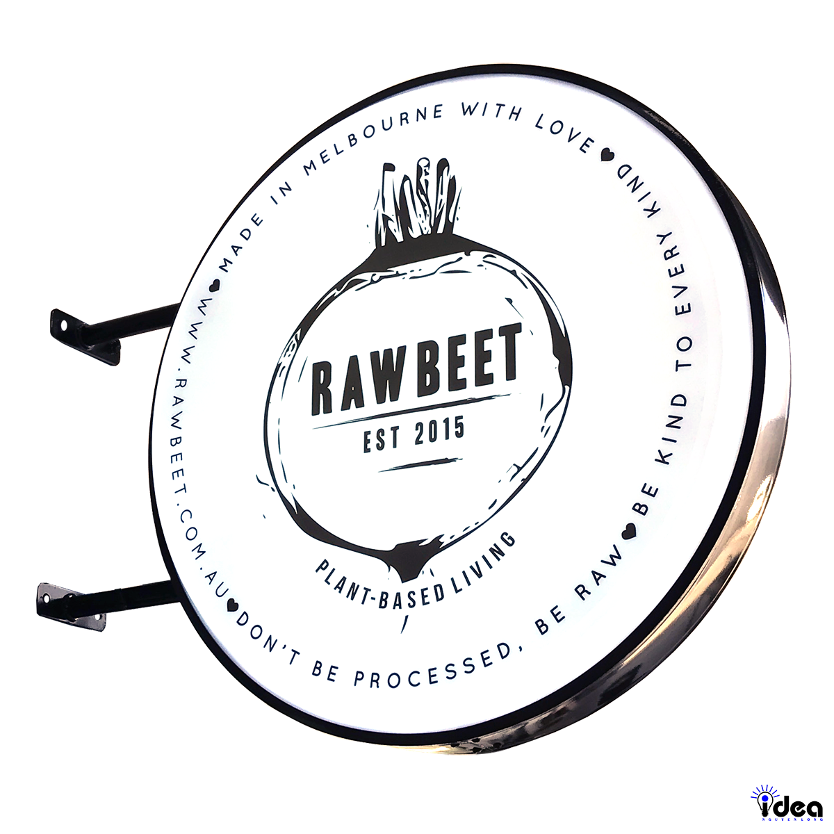 Thiết Kế Bảng Hiệu Hộp Đèn Hút Nổi Đẹp