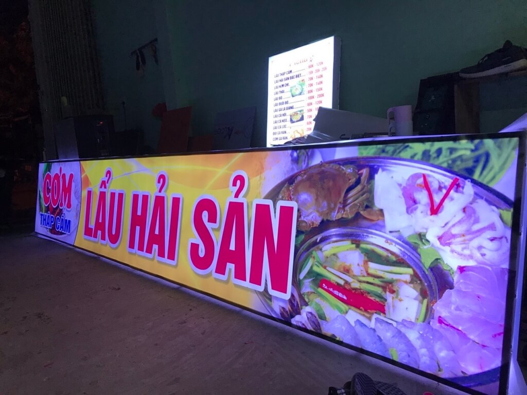 Thi Công Bảng Quảng Cáo Hộp Đèn Đẹp