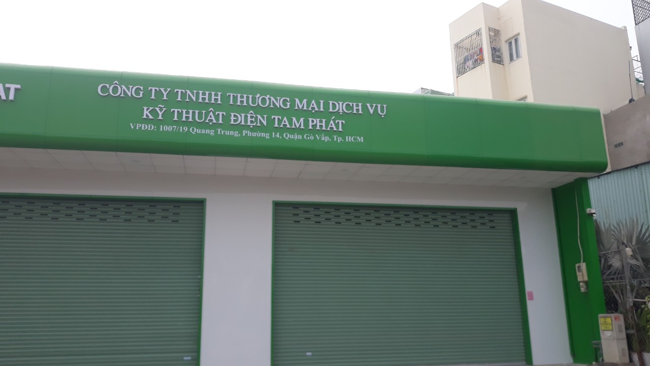 Thi Công Biển Hiệu Alu Chữ Nổi Mica
