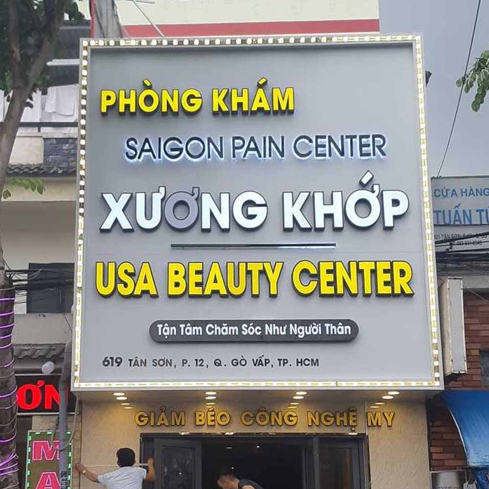 Thiết Kế Bảng Hiệu Chữ Nổi Đèn LED
