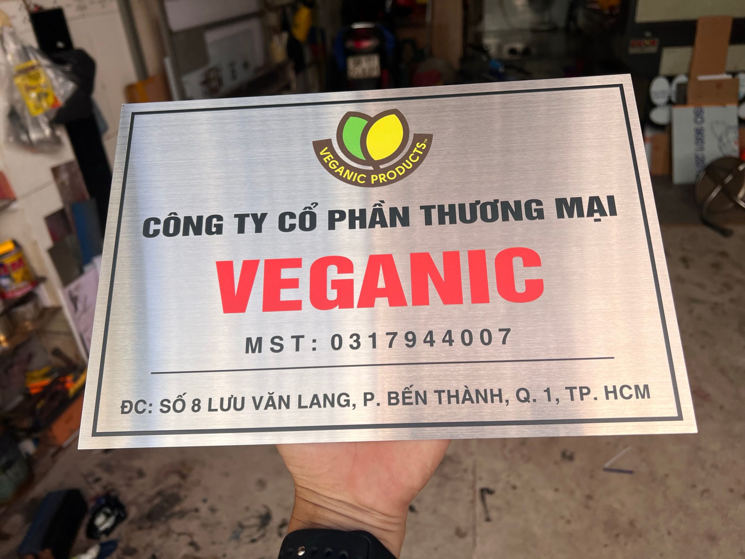 Mẫu Bảng Hiệu Công Ty Inox Đẹp Năm 2026
