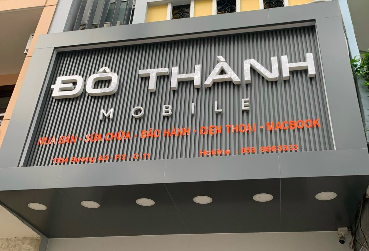 Mẫu Biển Hiệu Alu Chữ Nổi Mica Đẹp