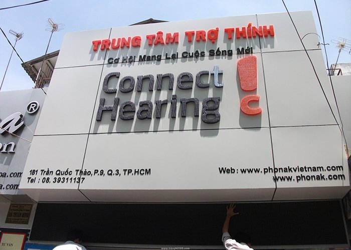 Mẫu Biển Hiệu Alu Chữ Nổi Inox Đẹp