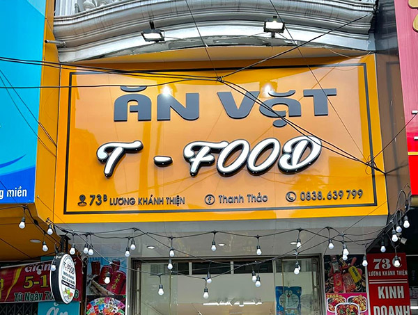 Mẫu Bảng Hiệu Hộp Đèn Chữ Nổi Đẹp Năm 2026