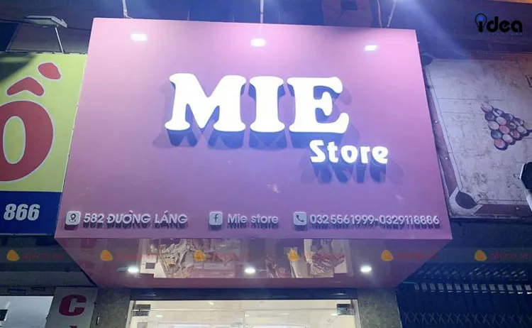 Thi Công Chữ Nổi Mica Đèn LED