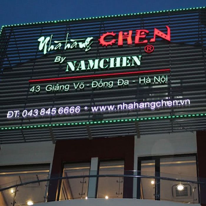 Mẫu Bảng Hiệu Chữ Nổi Đẹp Năm 2026