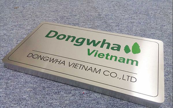 Mẫu Bảng Hiệu Công Ty Inox Đẹp