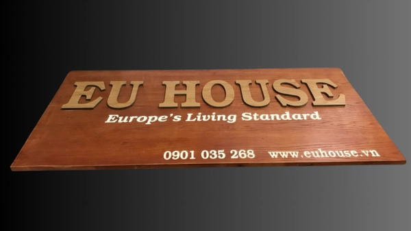 Mẫu Bảng Hiệu Gỗ Đẹp Năm 2026