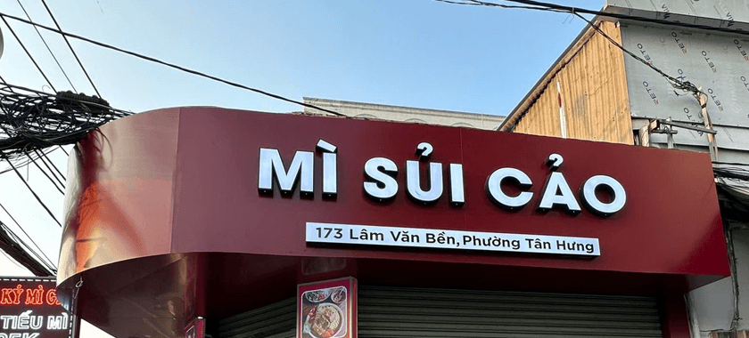 Bảng Hiệu Hộp Đèn Chữ Nổi