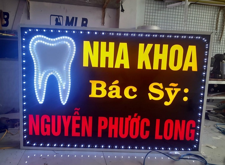 Mẫu Bảng Hiệu Hộp Đèn LED Đẹp