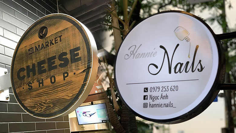 Bảng Hiệu Hộp Đèn Hút Nổi Đẹp, Sáng Đều