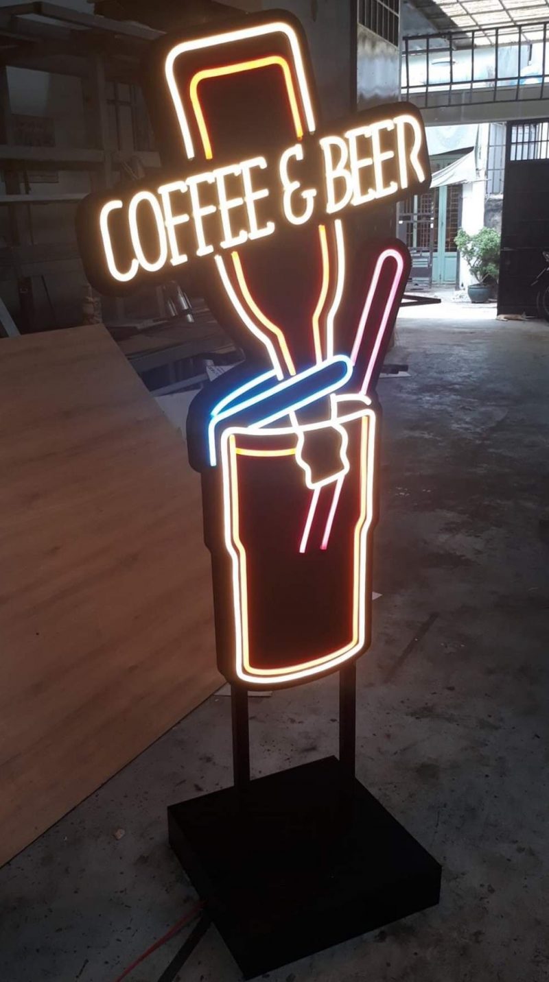 Mẫu Bảng Hiệu LED Vẫy Đẹp