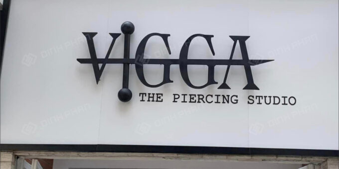 Bảng Hiệu Chữ Nổi Chân Nhôm Đẹp, Bền