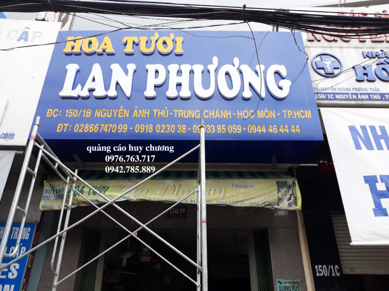 Mẫu Bảng Hiệu Mica Chữ Nổi Đẹp