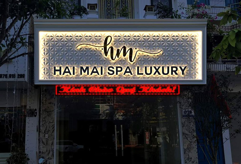 Mẫu Bảng Hiệu Chữ Nổi Inox Vàng Đẹp, Sang Trọng