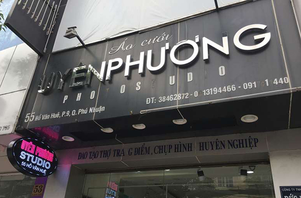 Mẫu Bảng Hiệu Chữ Nổi Đẹp