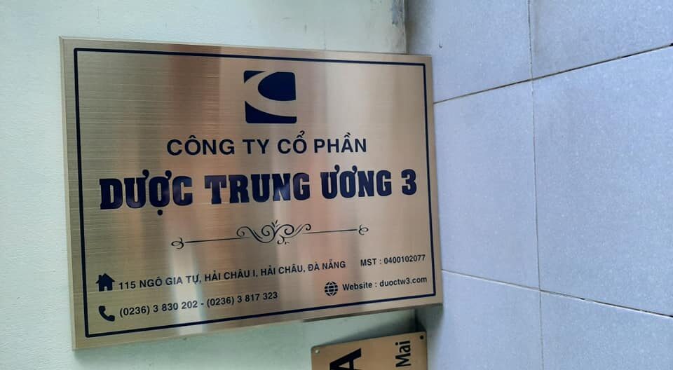 Bảng Hiệu Công Ty Inox Đẹp