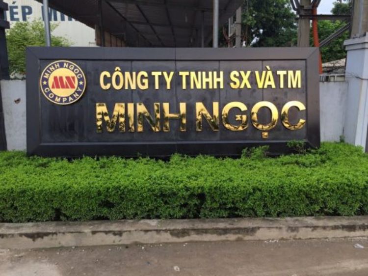 Biển Chữ Nổi Inox Đẹp