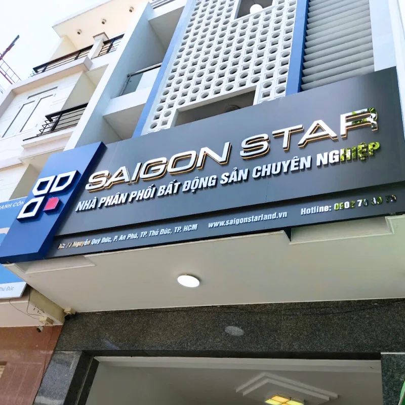 Thiết Kế Biển Hiệu Alu Chữ Nổi Inox Đẹp