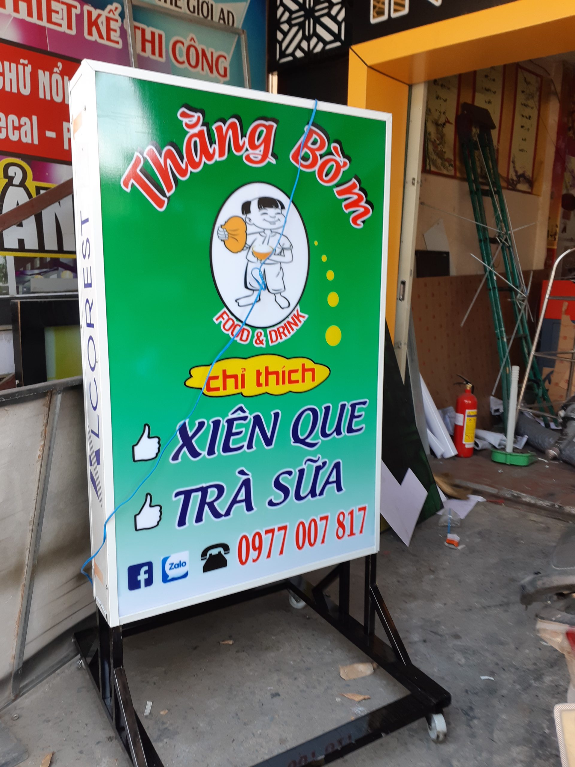Thiết Kế Bảng Hiệu Hộp Đèn LED Đẹp