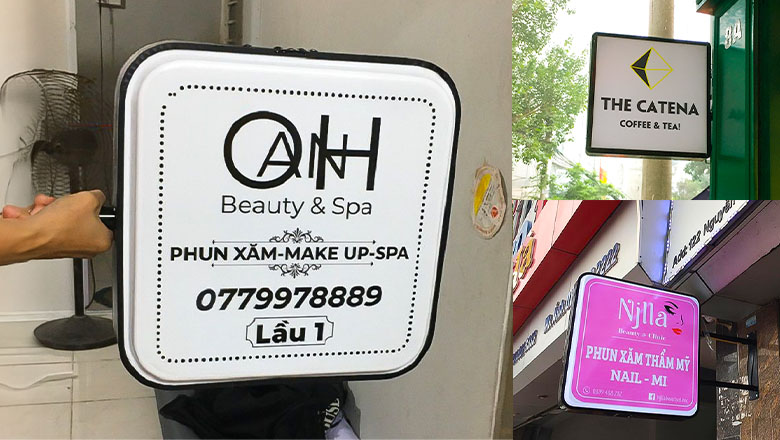Mẫu Biển Vẫy Quảng Cáo Đẹp