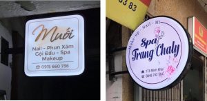 Mẫu Bảng Hiệu LED Vẫy Đẹp