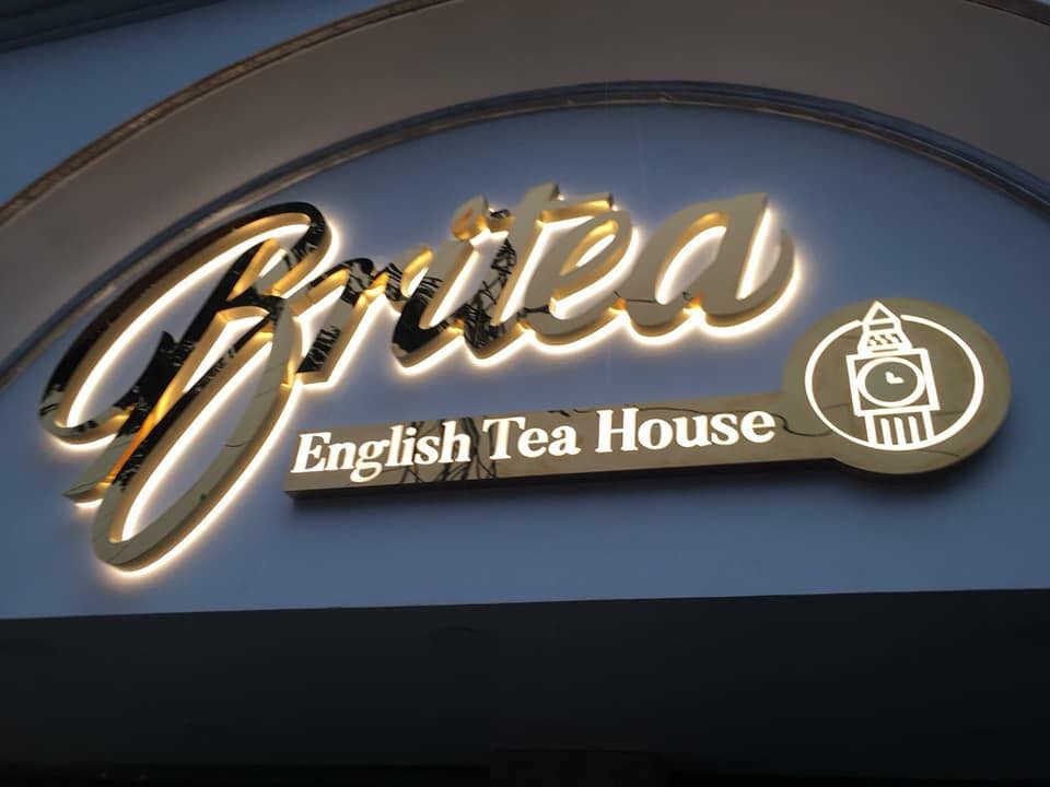 Bảng Hiệu Chữ Nổi Inox Vàng Gương Sang Trọng