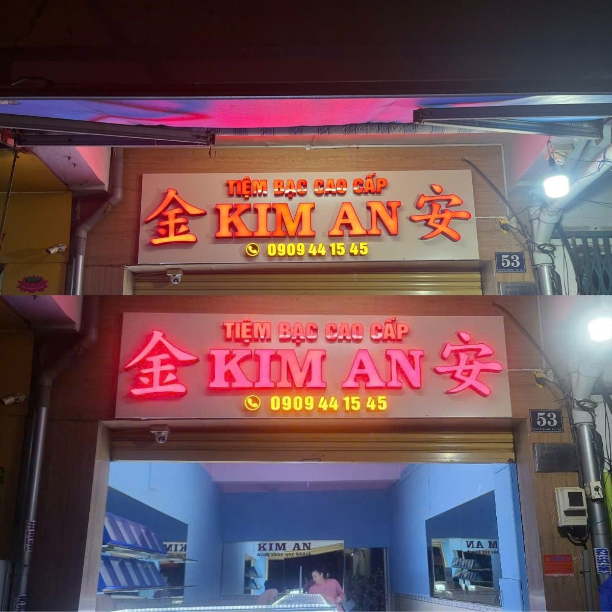 Thi Công Chữ Nổi Mica Đèn LED