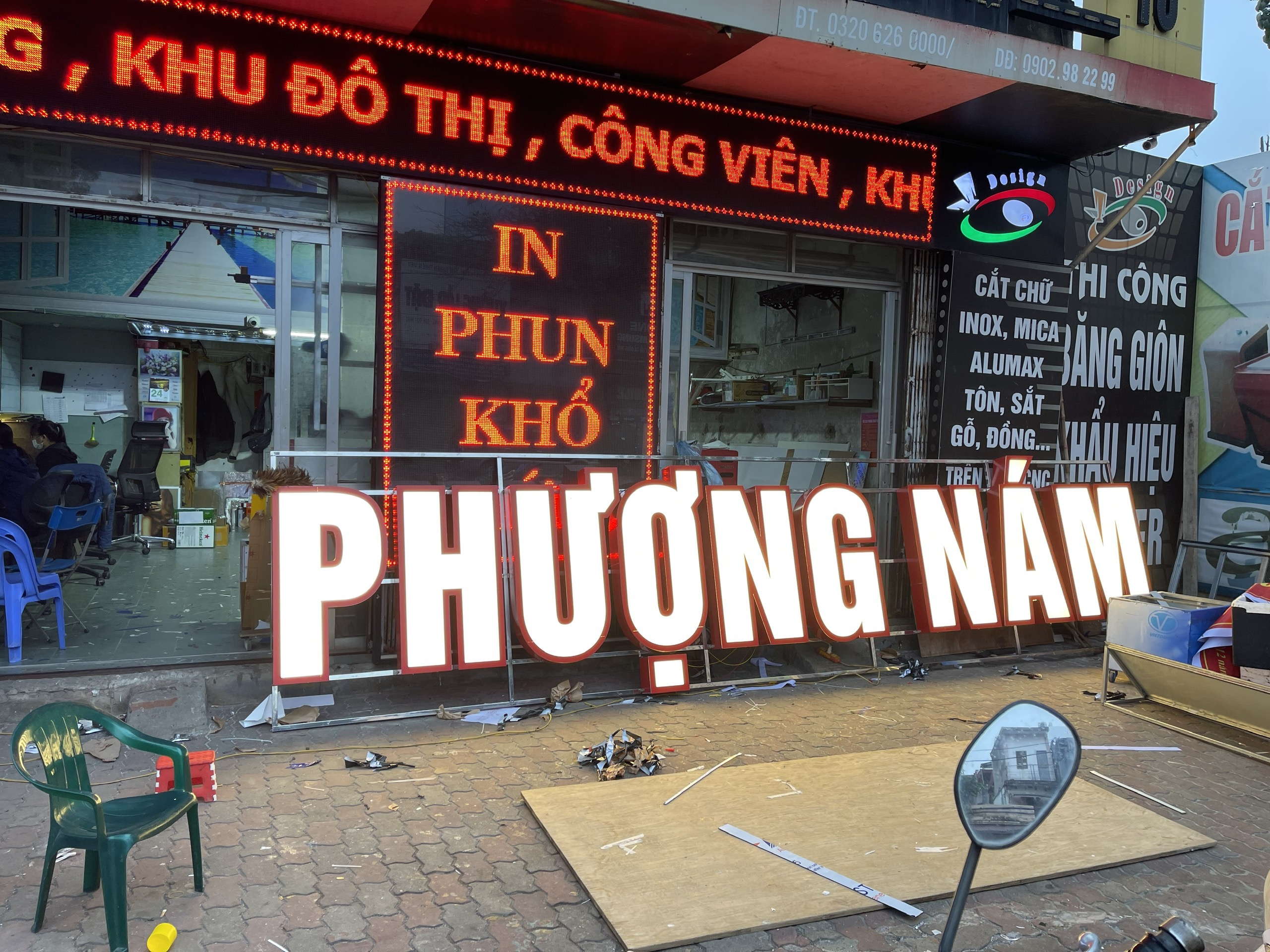 Thiết Kế Biển Chữ Nổi Mica Đẹp
