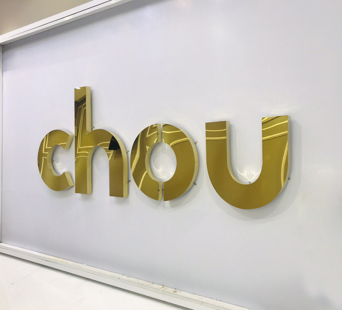 Gia Công Chữ Inox Vàng Gương Cao Cấp, Sáng Bóng