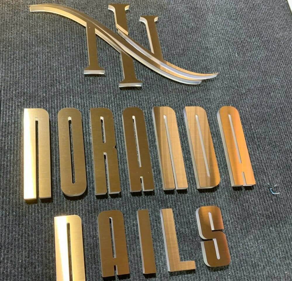 Gia Công Chữ Inox Vàng Sang Trọng, Bền Đẹp